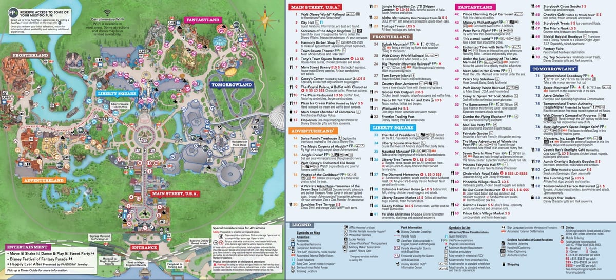 Disney magic Kingdom kartica