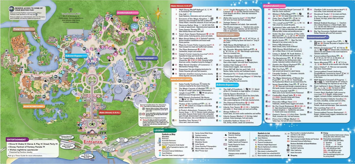Disney Orlando na karti