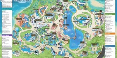 Karta seaworld