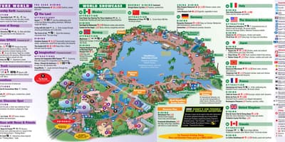 Disney EPCOT karti