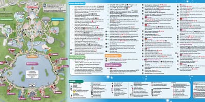 EPCOT u Orlandu na karti