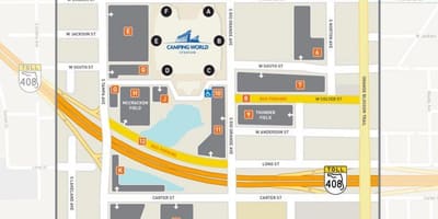 Karta svijeta stadion parking kamp